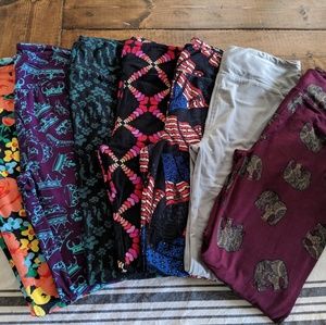 Lularoe OS Leggings Lot